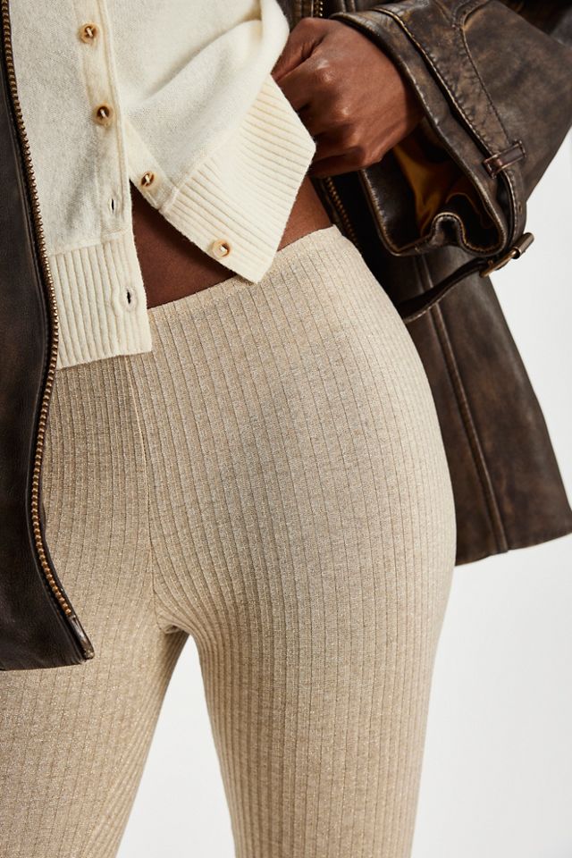Only Hearts Crop Metallic Leggings #1
