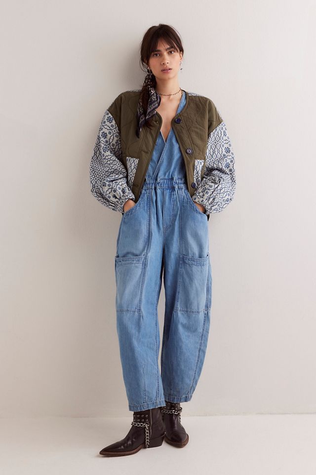 We The Free Archie Denim Jumpsuit #3
