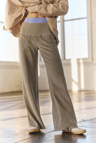 Volley Wide Leg Pants by FP Movement at Free People, Sage Stone, XS