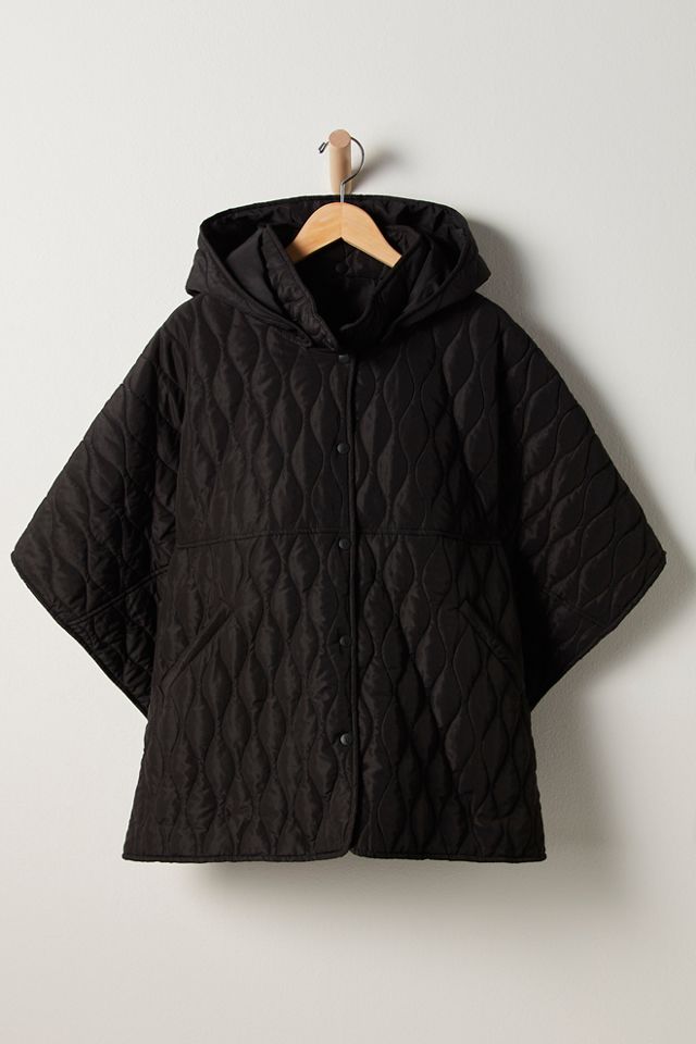 Park City Quilted Poncho #1