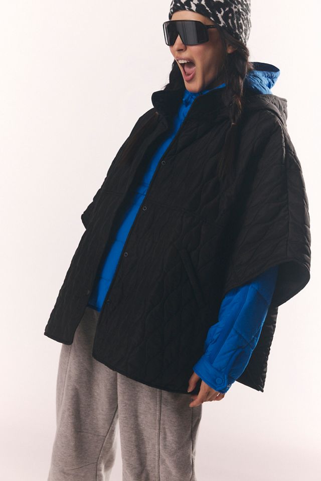 Park City Quilted Poncho #4