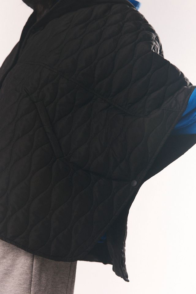 Park City Quilted Poncho #6