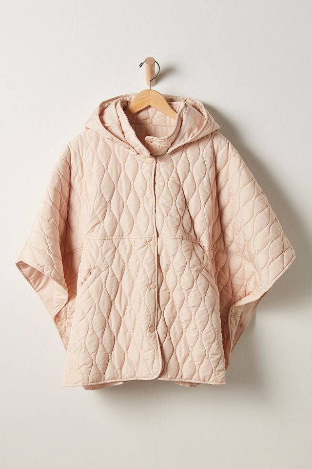 Park City Quilted Poncho #1