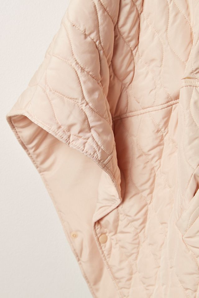 Park City Quilted Poncho #3