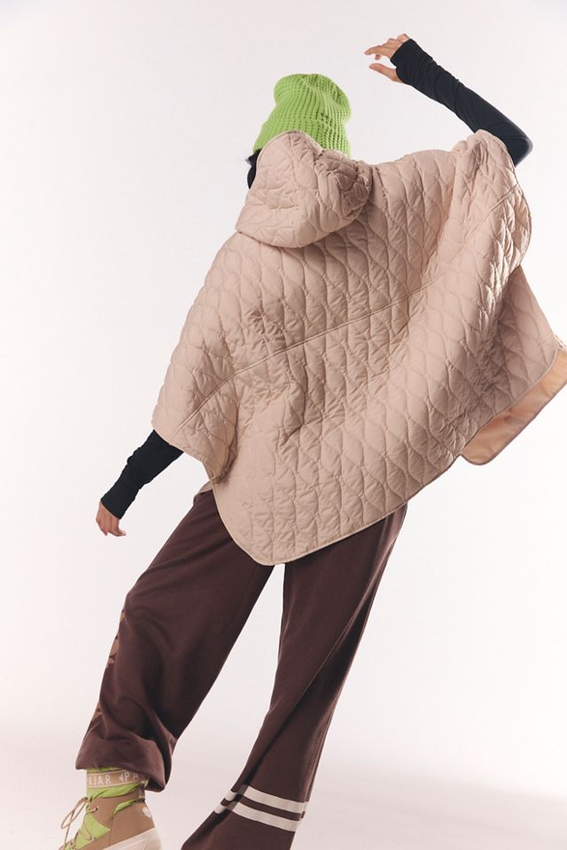 Park City Quilted Poncho #4