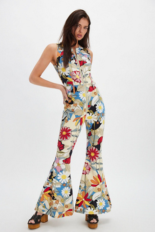 Wrangler x Lainey Wilson Blooming Belle Jumpsuit at Free People, Size: S