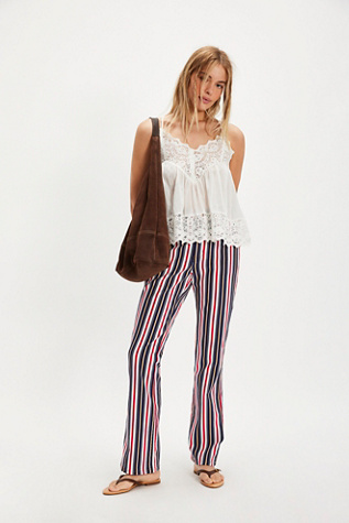 Wrangler x Lainey Wilson Striped Flare Jeans