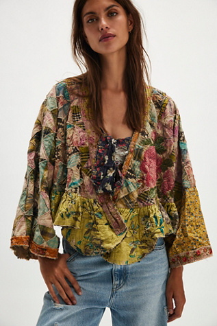 Magnolia Pearl Flower Print Jacket