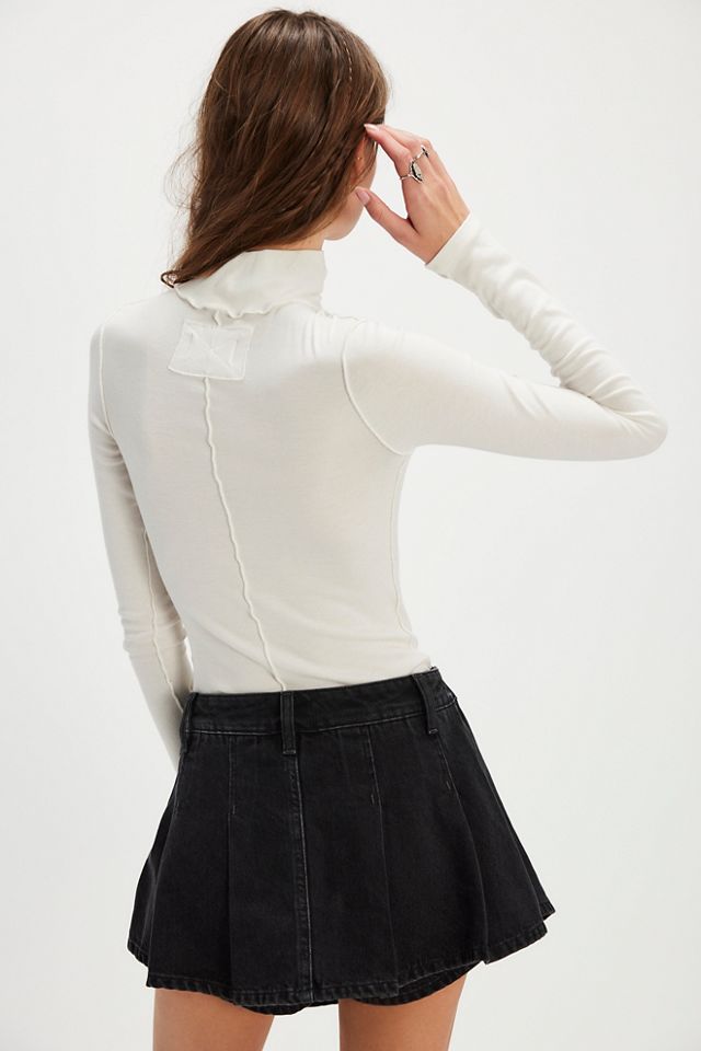 We The Free Stephie Denim Skort #1