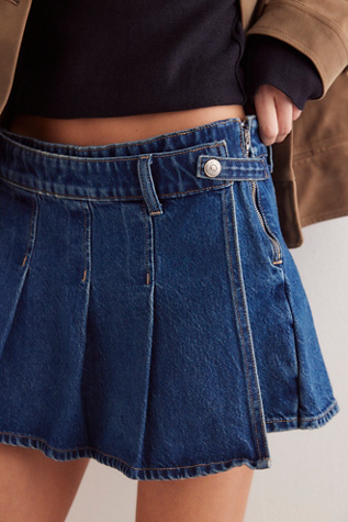 Jean Skorts + Denim Skorts | Free People