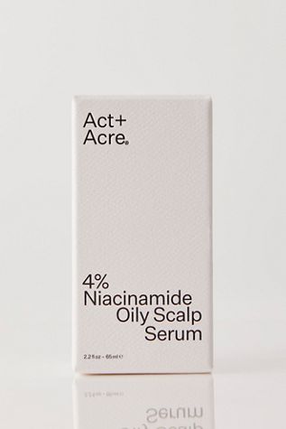 Sérum pour cuir chevelu gras à 4% de niacinamide Act + Acre