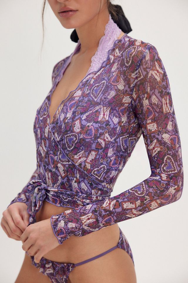 Only Hearts x Intimately Love Notes Classic Wrap #2