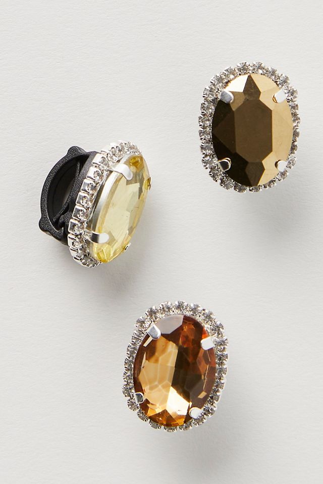 Rhinestone Lace Loops #2