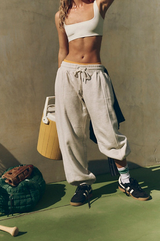 Sprint To The Finish White Heather Pants product page