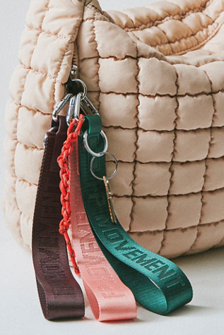 There It Is Keychain by FP Movement at Free People, Fuji Jade