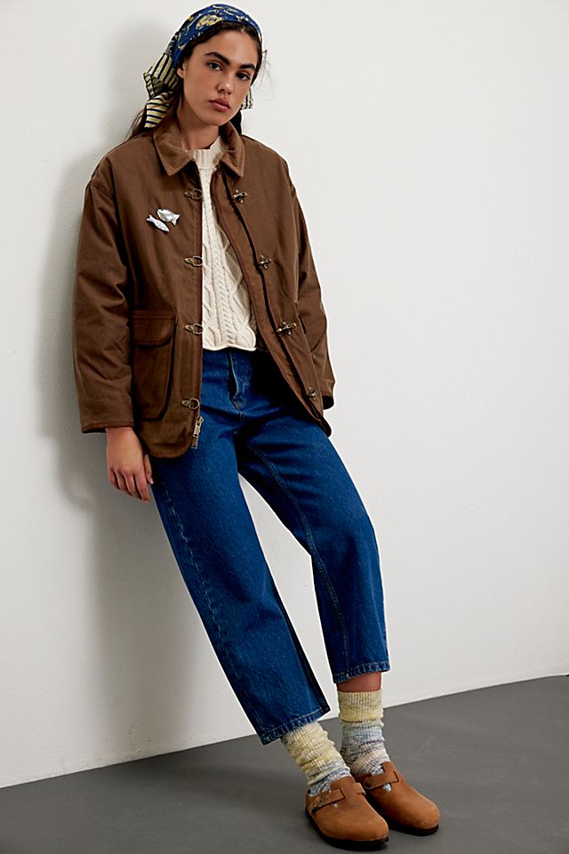 We The Free Heritage Wax Duffle Coat | Free People We The Free Heritage Wax Duffle Coat | Free People