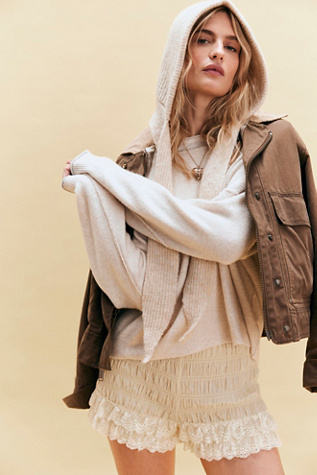 We The Free Suzy Wax Jacket At Free People In Tan, Size: Medium