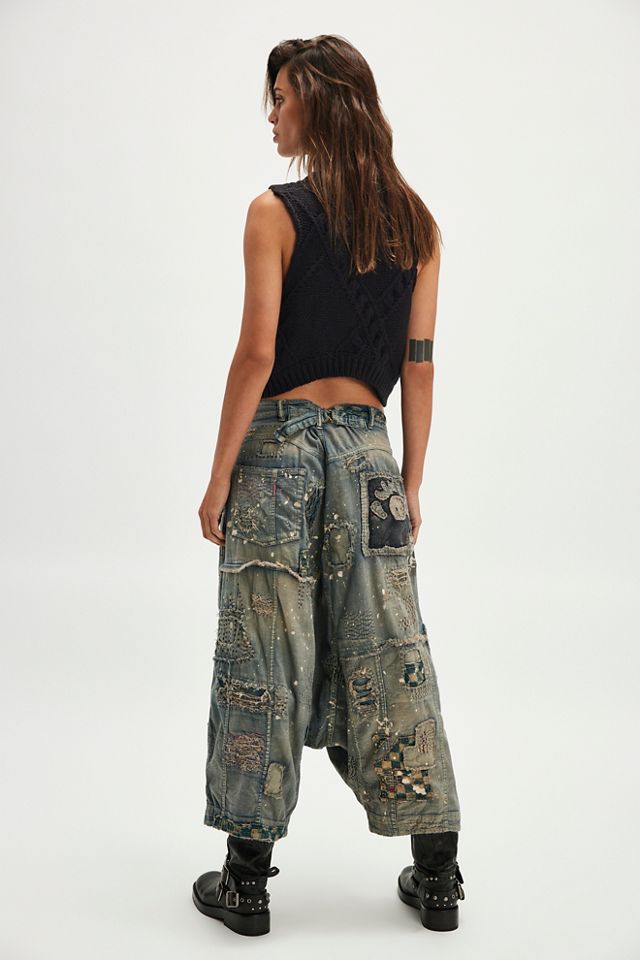 Jeans Punk en Denim Délavé Magnolia Pearl #1