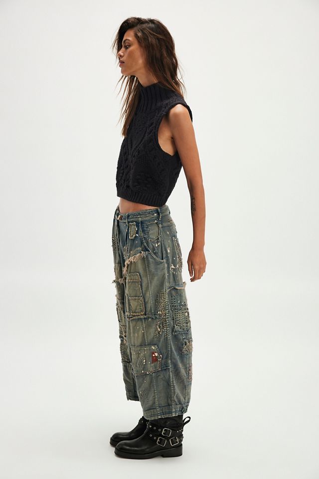 Jeans Punk en Denim Délavé Magnolia Pearl #2