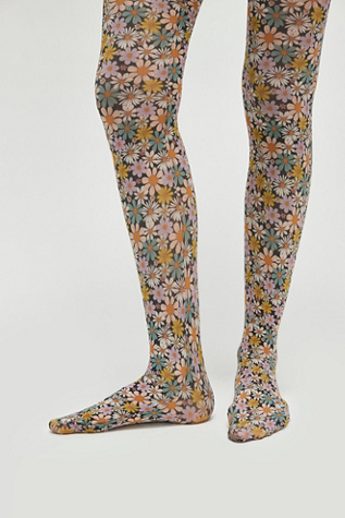 Mini Flowers Tights