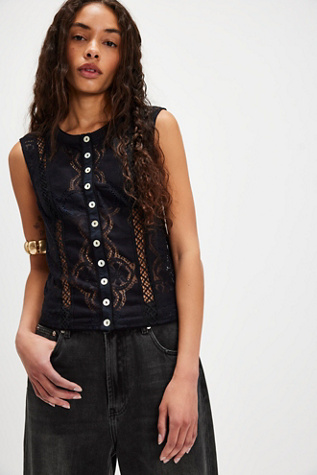 Jae Knit Top At Free People In Black, Size: XS