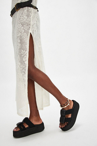 Amber Cord Flatform Sandals product page