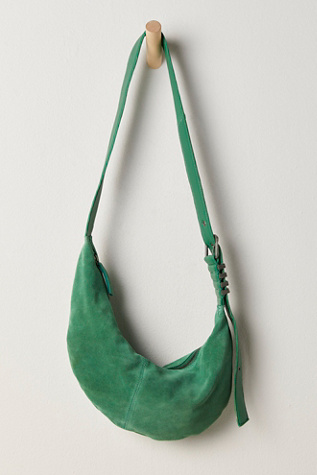 Savannah Suede Sling Bag At Free People In Lush Life