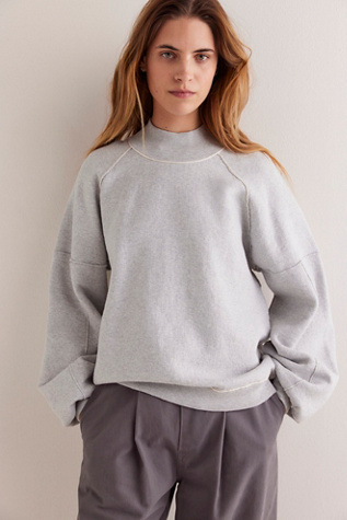 We The Free Essential Turtleneck At Free People In Sidewalk Combo, Size: XS