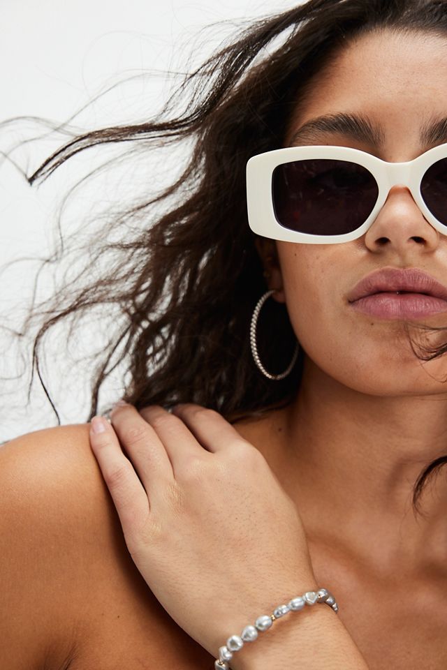 Banbé The Margot Rectangle Sunglasses #4