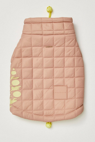 Maxbone X FP Movement Easy Fit Pet Jacket At Free People In Mushroom/Lime, Size: Small