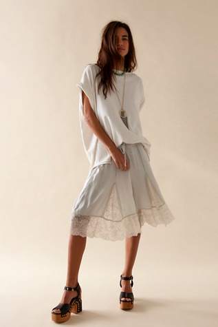 Made You Look Shorts by Intimately at Free People in White, Size: L