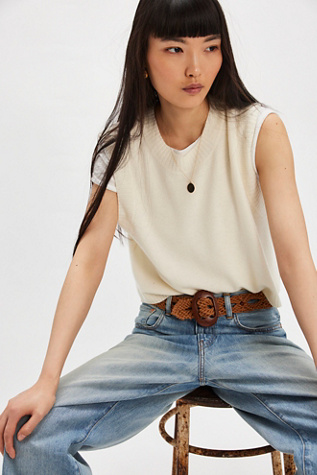 Laurel Vest at Free People in White, Size: XS
