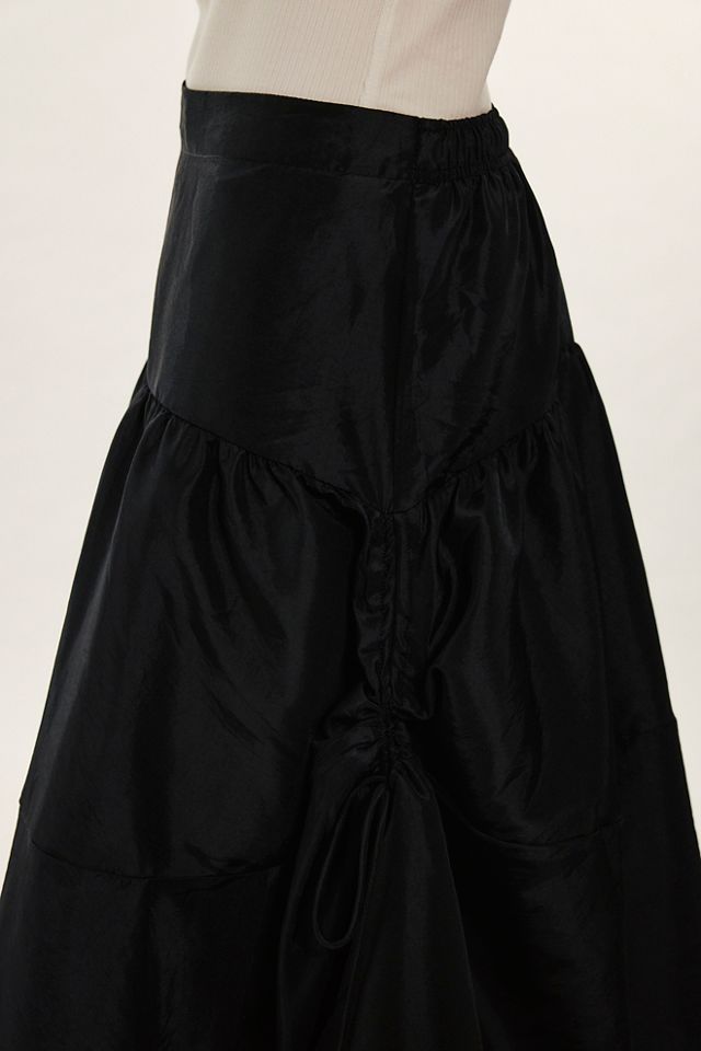 Emery Drop-Waist Midi Skirt #3