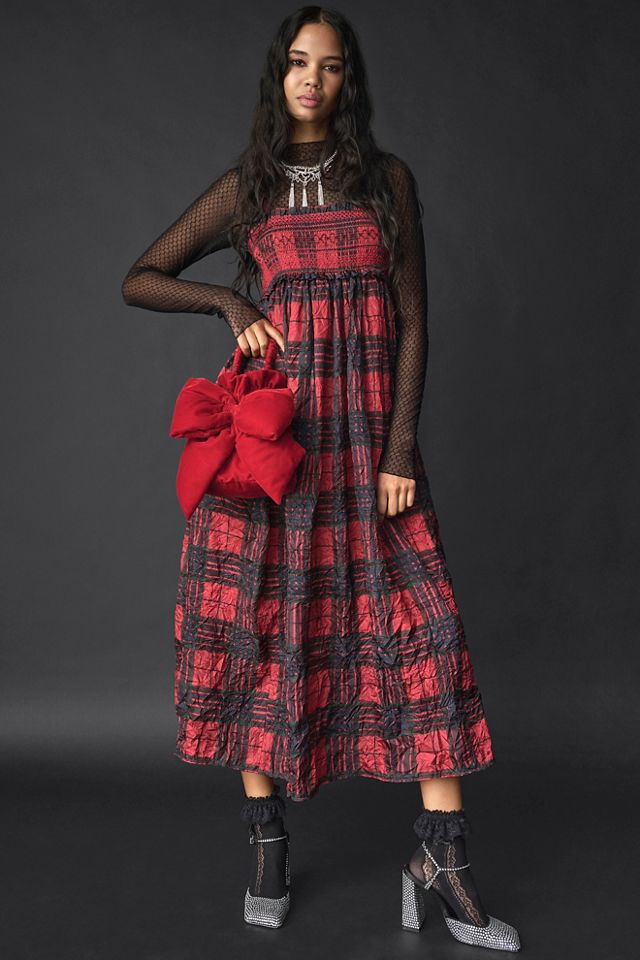 Holly Plaid Maxi Dress Free People UK