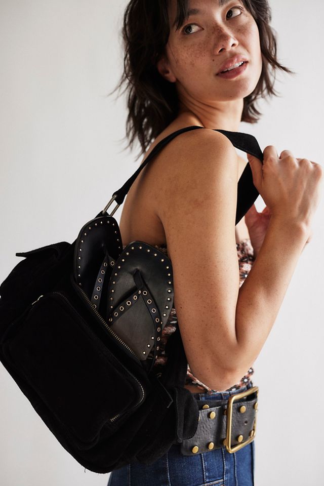 Siren Suede Shoulder Bag #5