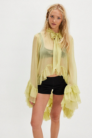 Full Sleeve Frill Top