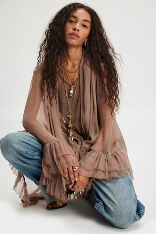フリーピープル Free People Charlotte Top レディース シャツ トップス Sugar Spoonful Free People Charlotte Top Sugar Spoonful LG (Women's 12) at