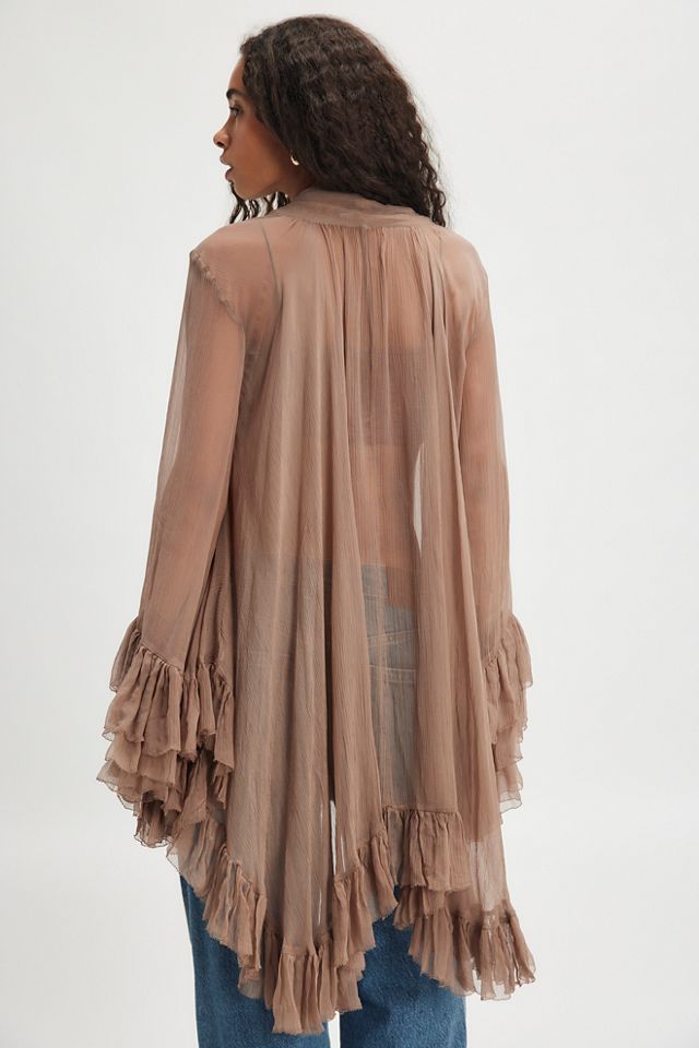 【FLAREUP】25SS★ Faye Frill Long Sleeve FLAREUP】Layered Lace Frill Long Sleeve | OUR BRAND,FLAREUP