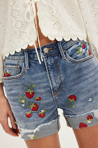 Driftwood Frannie Shorts en Strawberry Fields, pour femme taille: 30 chez Free People