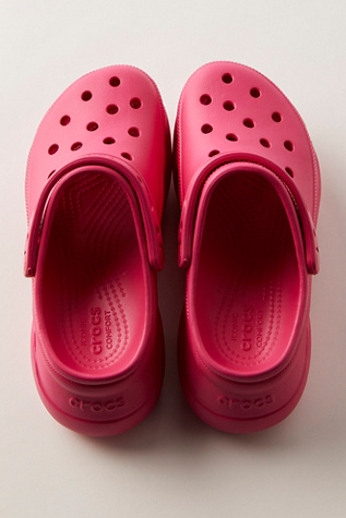 Crocs Bae Platform Clogs at Free People in Dragonfruit, Size: US 10