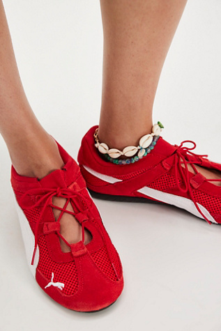 Puma Speedcat Go Ballet Sneakers at Free People in Red, Size: US 8.5