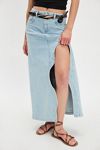 Alohas Carmina Denim Maxi Skirt