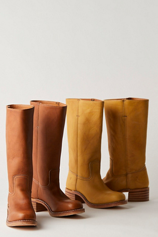 Frye Campus 14L Boots at Free People in Saddle, Size: US 8.5