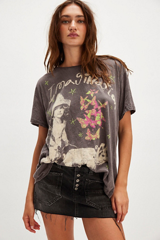 Imagine Tee By Magnolia Pearl At Free People In Black