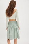 Peyton Pintuck Midi Skirt