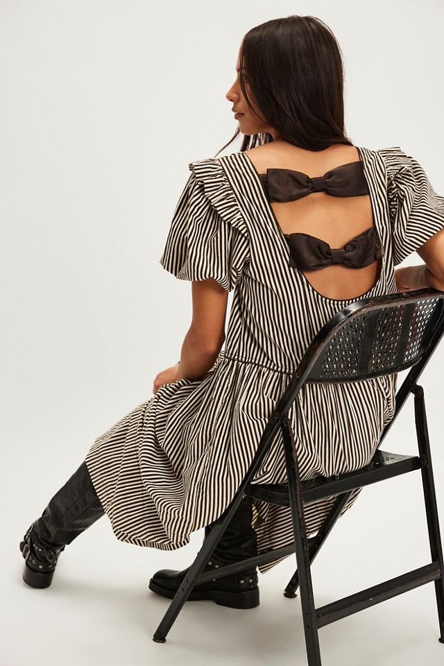 Collier Cord Midi Dress #3