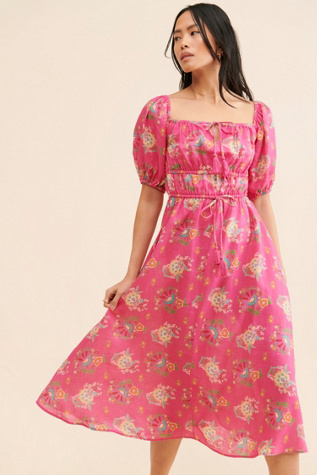 Spell & The Gypsy Solstice Linen Soiree Dress