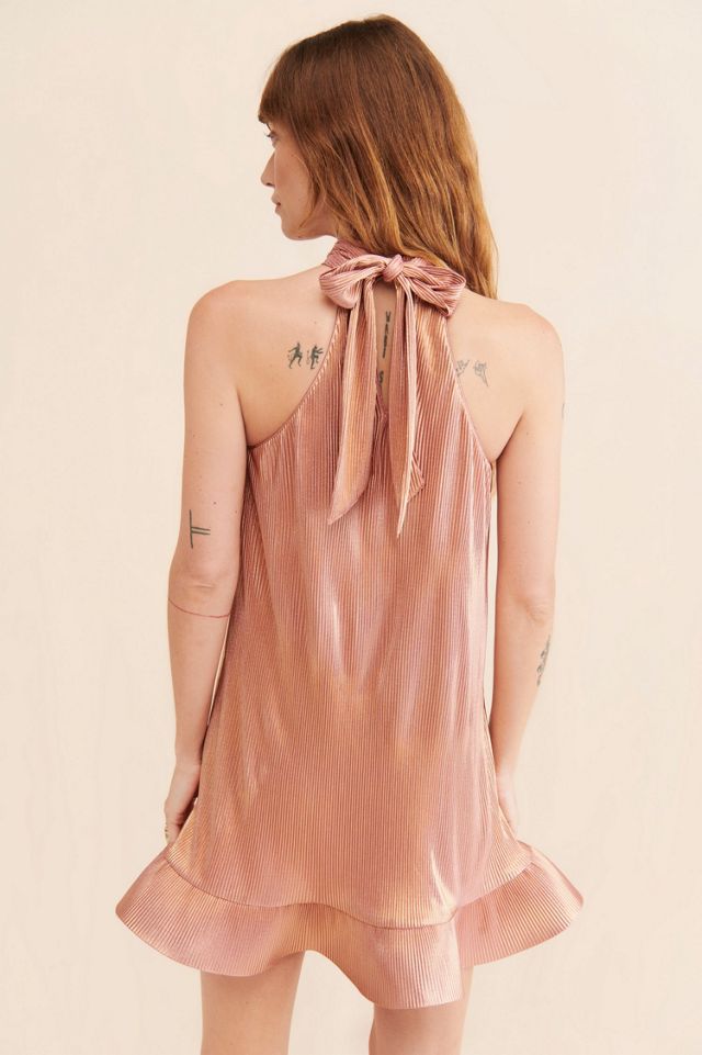 Saylor Charmaine Metallic Mini Dress #1
