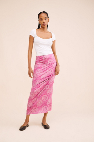 【rosymonster】ohana kurage organdie skirt rosymonster】ohana kurage organdie skirt