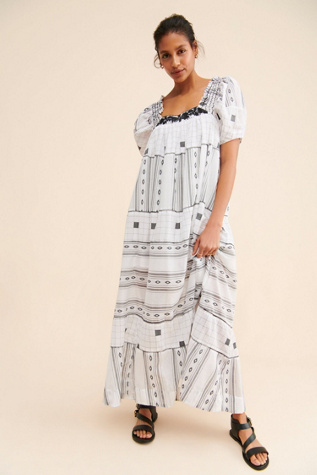 free people embroidered maxi dress Mirabelle Maxi Dress
